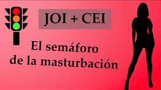 Juego para masturbarse. Semáforo JOI.