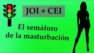 Juego para masturbarse. Semáforo JOI.