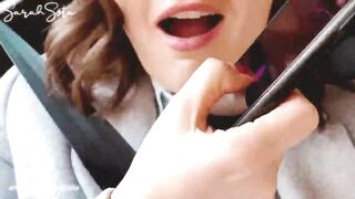 Sarah Sota Blows My Cock Into A Changing Room While