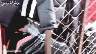 Sarah Sota Blows My Cock Into A Changing Room While