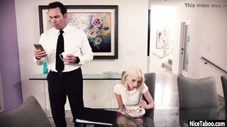 Naive skinny step daughter Piper Perri used by a filthy stepmom