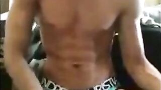 Jay James: Amateur Hunk Masturbates Big Cock 2