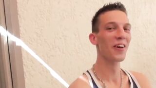 Kinky neighbor films Jhon Scott secret horny moment