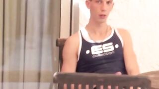 Kinky neighbor films Jhon Scott secret horny moment