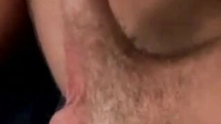 Hot straight Jake Woods masturbates and sprayed a mega cum shot