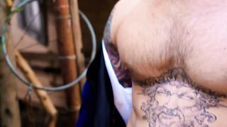 Handsome Dakota Payne dominating brunette Roman Todd