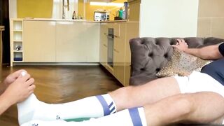 Freddy Miller fucks his toy boy Kendrick Thomas after a nice massage