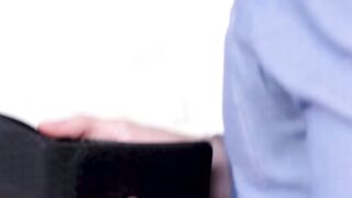 BRUNETTE BLASTER Savoring Jaylade Angelis Pussy Paradise  Plump Boobs to Pay Her Tab