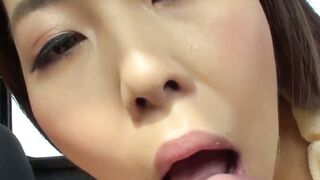 Horny Japanese girl eagerly awaits for my erect dick to be into her vagina