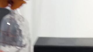 My straight friend Enzo Muller helps me masturbate my throbbing cock