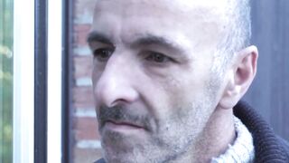 Old voyeur caught in the act and rewarded by nympho teen