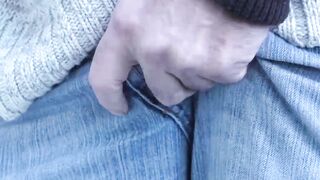 Old voyeur caught in the act and rewarded by nympho teen