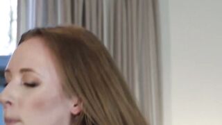 Old voyeur caught in the act and rewarded by nympho teen