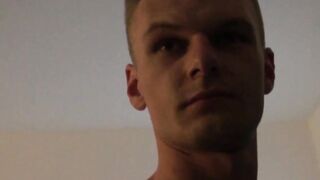 Athletic young men swap head and rimming in the gym
