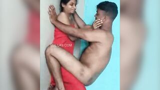 Indian Mall Pressing Her Boobs