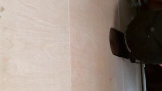 Kinky white dude sucks black glory hole fuck stick wildly