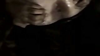 Big dick stud jerking off solo and pissing on himself
