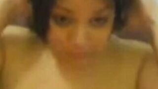 Big-Titted Colombian BBW on Webcam