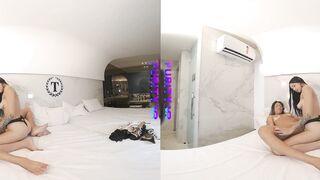 PURITYVR Horny lesbians Kelly and Luana