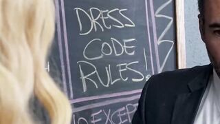 BOMBSHELL BLONDE BURNS FOR DISOBEYING THE RULES Mila Monet Takes the Whip at the Hands of a SEXSTARVED DOMINATION