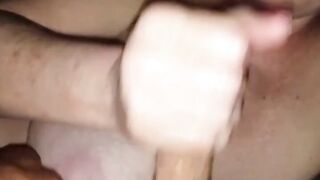 Big Tits Amateur Handjob on Saturday Night