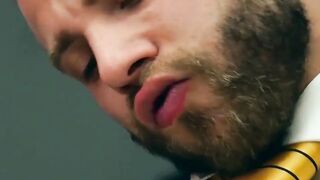 Sexy businessman Dani Rivera fucked raw after hot deepthroat
