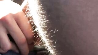 Hardcore outdoor raw sex with amateur hairy twink and jock