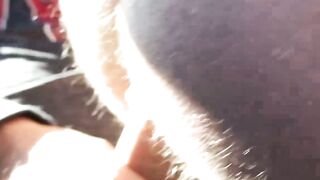 Hardcore outdoor raw sex with amateur hairy twink and jock