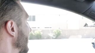 Husband catches his lady fucking a chick and rails them both