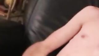 Skinny senior masturbating and moaning before hot cumshot