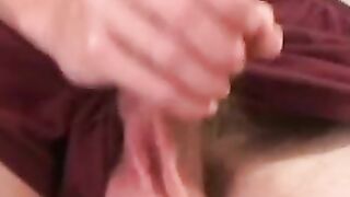 Skinny senior masturbating and moaning before hot cumshot