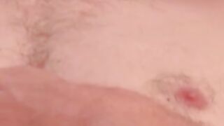 Skinny senior masturbating and moaning before hot cumshot