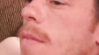 Skinny senior masturbating and moaning before hot cumshot