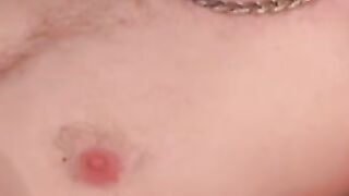 Skinny senior masturbating and moaning before hot cumshot