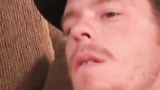 Skinny senior masturbating and moaning before hot cumshot
