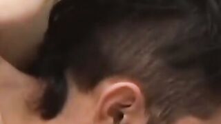 Amateur twink sucks off his boyfriend and gets anally railed