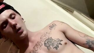 Sexy ass thug Kyd Cash loves to smoke and jerk his big dick