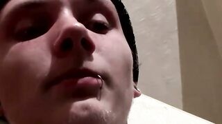 Sexy ass thug Kyd Cash loves to smoke and jerk his big dick