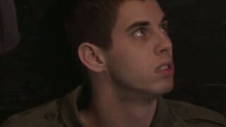 Alexander pulls Sams thick cock and puts it in his mouth