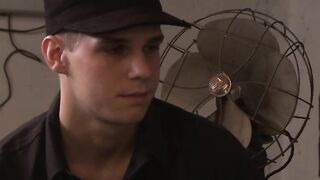 Ty Roderick pushes his big dick inside Trents tight hole