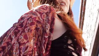 Passionate redhead muse reveals secrets