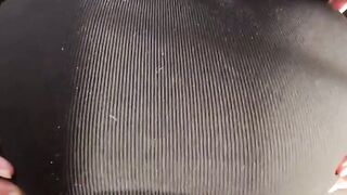 Sexy step sister In stockings wants me to fuck her tight leg cunt In doggystyle