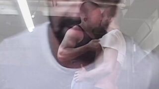 Horny Matthew Green takes a big cock inside his wet tight pucker