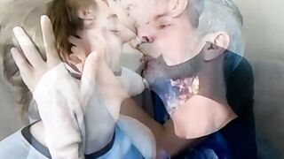 Elissa Taxxx and Richard Lennox kissed intimately before devouring each other