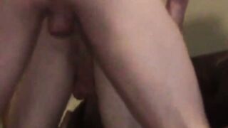 Handsome white guy is fucked deep and hard by a kinky hunk