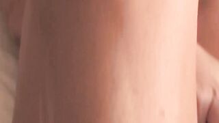 Eurobabe Mandi Eve jumps nude before masturbating and shower