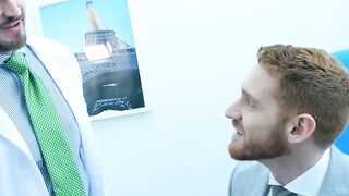 Doctor Franky Fox drilled doggystyle after blowing patient