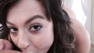 Stepsister Nova Cane loving the way bro plows her in POV