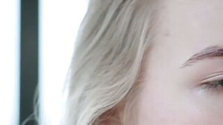 Adorable blonde with tiny tits Alecia Fox sensually fucked