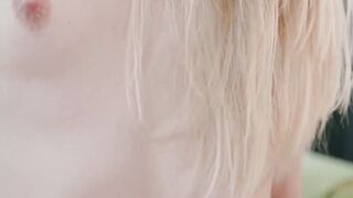 Adorable blonde with tiny tits Alecia Fox sensually fucked